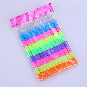 Cheap Price Promotional colorful Plastic DIY free cutting HB pencil for kids