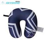Cheap U Shape Lovely Comfortable Neck Pillow Filled With Polystyrene Beads Travel Pillow Airplane