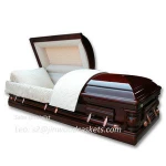 cherry wood measures wood coffin and coffin kits