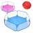 Import Childrens portable baby playground childrens tent childrens outdoor ocean ball pool tent Breathable toy tent from China