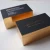 Import China factory competitive price custom gold edge embossed foil stamp business card from China