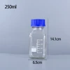 China factory food additive empty bottle sodium ascorbic acid vitamin C250ml500ml1000ml square glass bottle