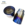 China factory price high performance exhaust system universal titanium alloy exhaust tip exhaust tail pipe