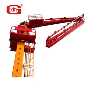 China high quality 32 meter Hg32 concrete pump placing boom for construction