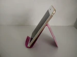 China Iron 4 ways metal hooks cell phone accessories pegboard display stand For ipad