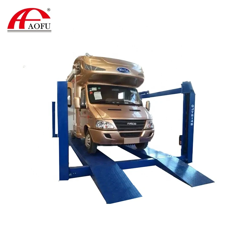 china large vehicle supplier manufacturers machinery equipment  car elevator 4 four post hydraulic car lift for sale