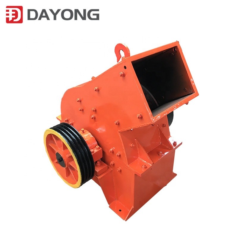 china long service pebble stone hammer crusher with diesel engine