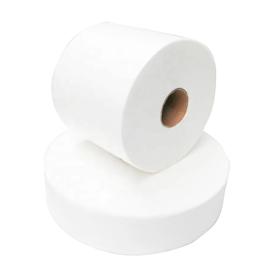 China Manufacture 100% Raw Material PP Breathable Nonwoven White Fabric Rolls