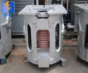 China Manufacture Aluminum Shell 250kg 350KG Industrial Electric Induction Metal Melting Furnace Price