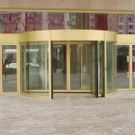 China Manufacture automatic revolving door for hotel