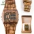 China Manufacture Factory Price Aliexpress Hot Selling Fashion Bamboo Digital Watch Electronic Wood Watches Men