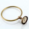 China Professional Manufacture Towel Ring Parts Body Chrome Bronze Brass Bathroom Towel Ring Hand Towel Ring