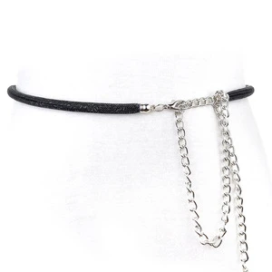 China Supplier Any Color Can Be Chosen Simple Style Fashion Lady Chain Belt