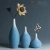 Import China supplier cheap blue ceramic flower vase for home decor from China