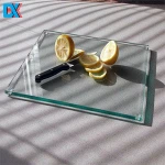 China supplier clear tinted building ultra thin tempered glass