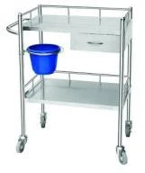 China Supply medical dressing trolley , medical dressing cart , hospital furniture
