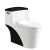 Import china wc toilet size/ australian standard chinese commode one piece color ceramic sanitary ware toilet seat from China