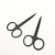 Import China wholesale High Quality Stainless Steel Black Handle Eyebrow Cutting Scissors from China