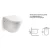 chinese bathrooms wc wall hung toilet bowl with concealed water tank water closet ceramic women toilet
