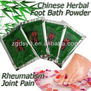 Chinese Herbal foot bath powder reduce rheumatic joint pains medical foot bath
