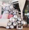 Chrome Metallic Balloons Party 50 pcs 12 inch Thick Latex Birthday Wedding Balloons