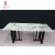 Import classic white dining tables sintered stone marble tea table from China