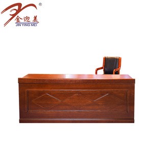 Classical Walnut Wooden Furniture Rostrum Stage Platform For Chairmanship