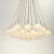 Import Clear Glass Bubble Ball LED Pendant Light Hanging Suspension Ceiling Lamp study room simple Parlor Study Home Decor Lighting from China