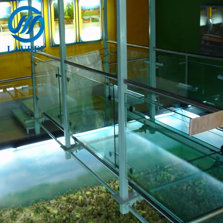 clear glass floor panels tempered laminated