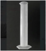 Clear Plastic Graduated Measuring Cylinder With Spout