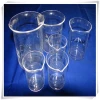 Clear quartz glass beaker (tall form) for laboratory price