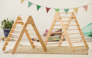 Climbing Triangle, Baby Climbing Ladder for Toddler,  Pikler  Step Triangle