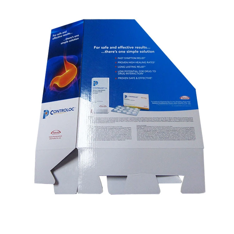 Collapsible cardboard desktop magazine file organizer