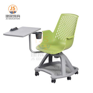 College High Quality PP school writing node chair