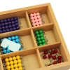 color bead chain  math Wooden Montessori teaching Aids learning Materials educational toy