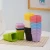 Import Colorful Square Plastic Flower Pot With Plate For Home &amp; Garden from China