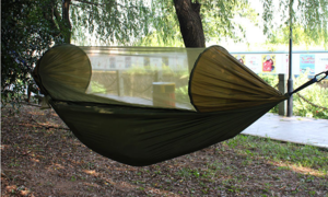 comfortable  popular screen covered mosquito hammock