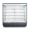 Commercial Vertical Display Air Curtain Cabinet Refrigeration Equipment For Food Display