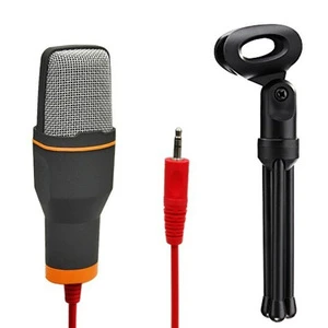 Computer condenser microphone with stand professional condenser microphone