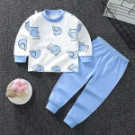 Cotton Baby Girls Clothes Winter Newborn Baby Clothing Set 2pcs Unisex Kids Clothes Set Spring Toddler Kids Clothes