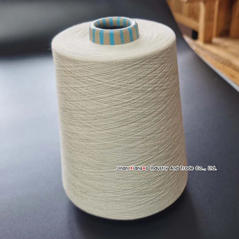 Cotton Blended Yarn OE yarn under 16S 18S 20S 45s can be customized made to order dyed bleached blended yarn price