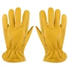 Cow Split Leather Work Gloves Driver Gloves Multifunction Truck Warehouse Garden Farm Men Women Outdoor Work Gloves