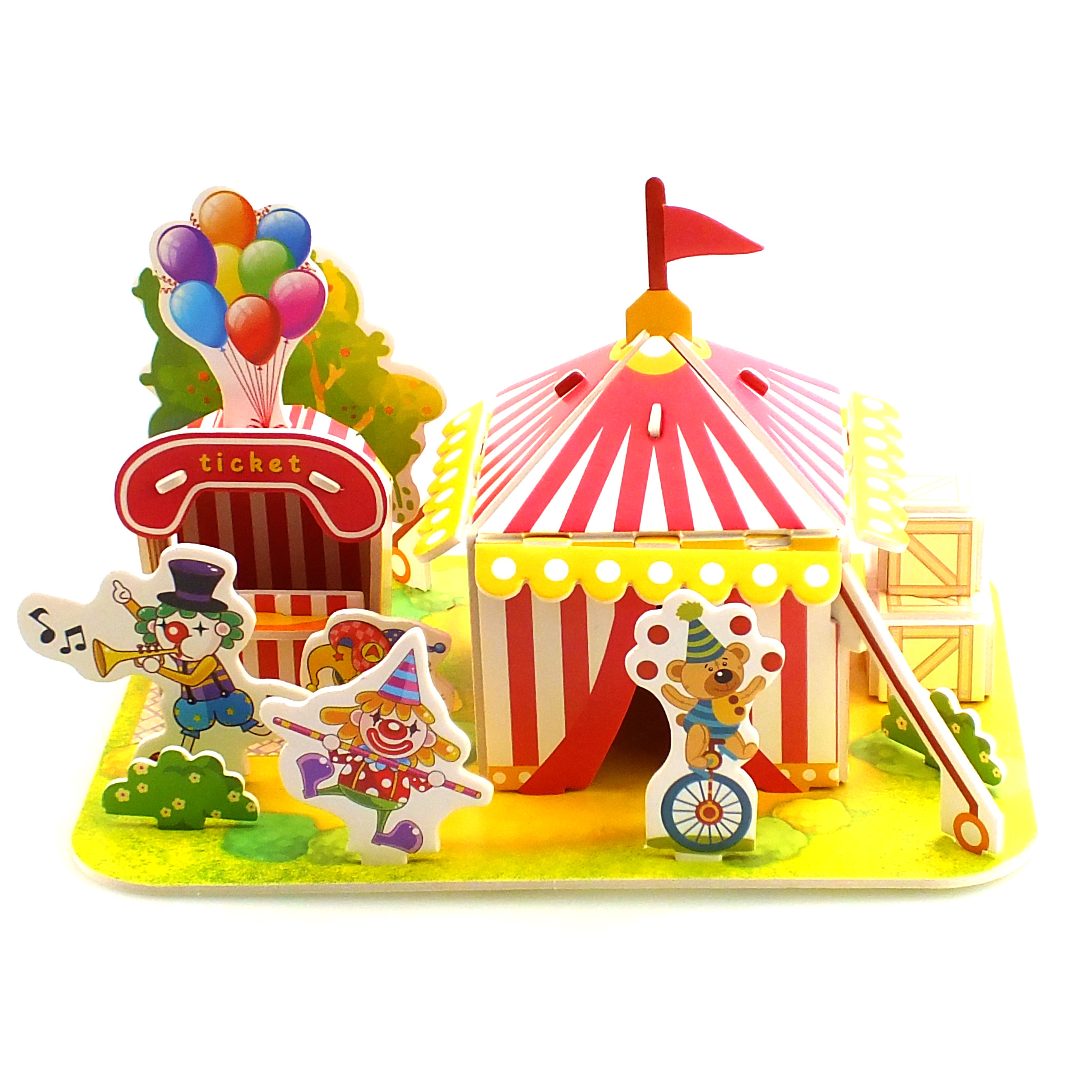 Paper Puzzle Model Buy Creative Childrens Diy Puzzle Toy Foam Paper 3d Stereoscopic Puzzle ...