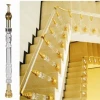 Crystal Baluster with Crystal Stair Railing Parts