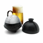 Crystal Clear New Design Slow Melting food grade Silicone Ice Ball Mold Clear Ice Ball Maker