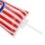 Import custom American flag support stick PE Noise maker cheering thunder inflatable sticks trump cheer stick from China