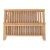 Import Custom Bamboo Dish Rack Plate Rack Collapsible Compact Dish Drying Rack Bamboo Dish Drainer from China