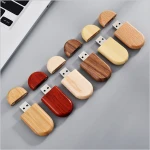 Custom Bamboo/dark wood/maple wood Flash pendrive 8GB 16GB USB memorias usb 32GB with wooden box