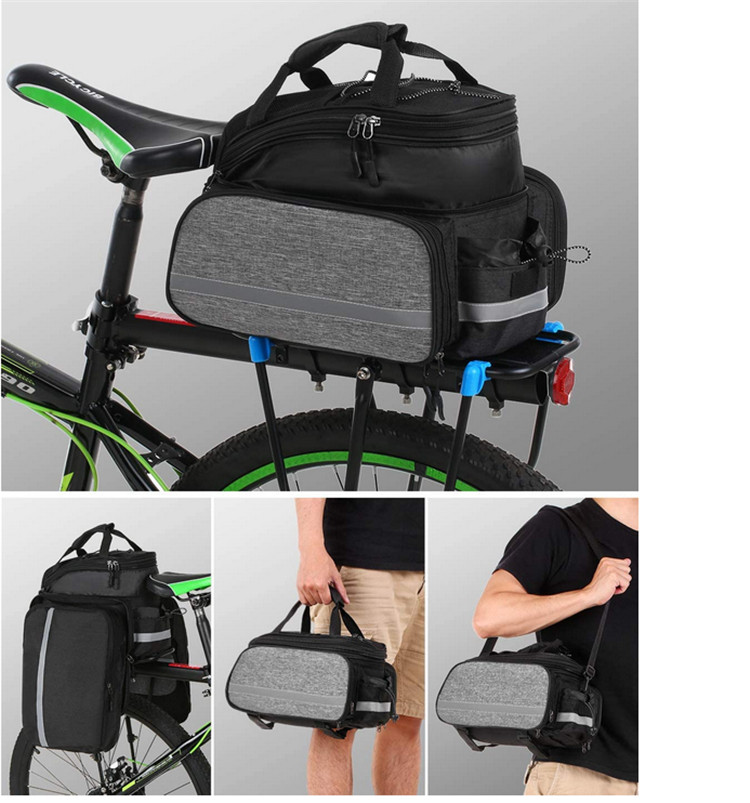 Bicycle Rider Back Box Buy Custom Bike Reflective Rack Bag Water Resistant Bicycle Rear Seat ...