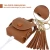 Import Custom Bluetooth earphone cases for airpod 1/2,  high-end leather TWS Earbuds accessories with tassel from China